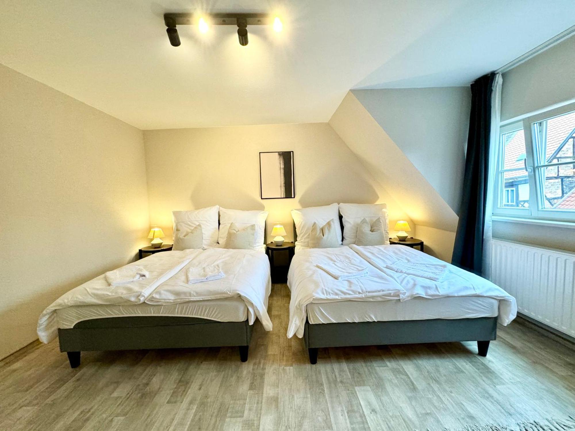 Gina Stay - Apartmenthaus Im Zentrum Von Quedlinburg Eksteriør bilde