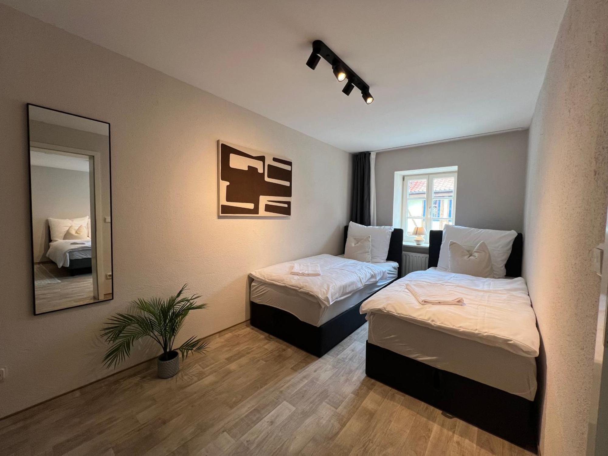 Gina Stay - Apartmenthaus Im Zentrum Von Quedlinburg Eksteriør bilde