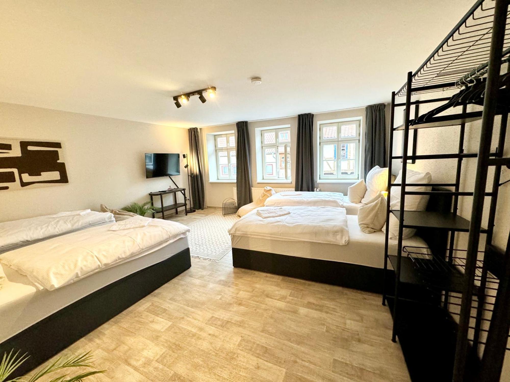 Gina Stay - Apartmenthaus Im Zentrum Von Quedlinburg Eksteriør bilde