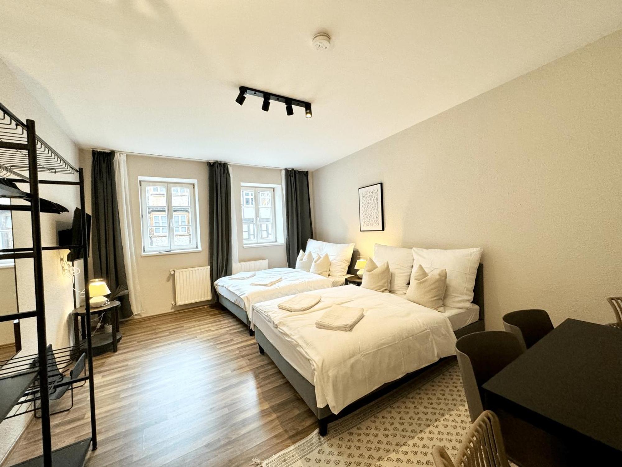 Gina Stay - Apartmenthaus Im Zentrum Von Quedlinburg Eksteriør bilde